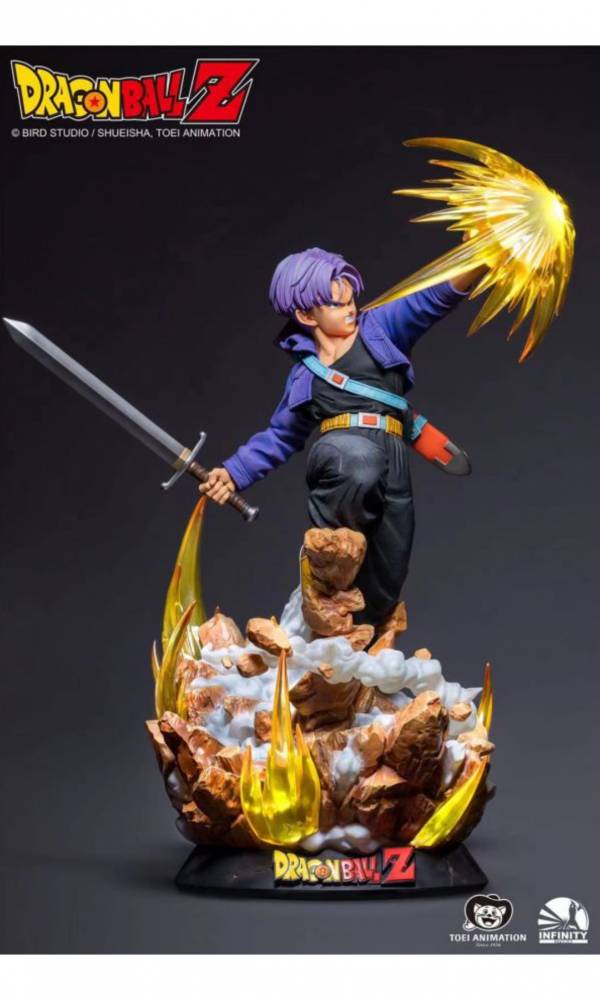 【海外代購】【56.5CM】開天 1/4《龍珠Z》未來戰士 特蘭克斯 