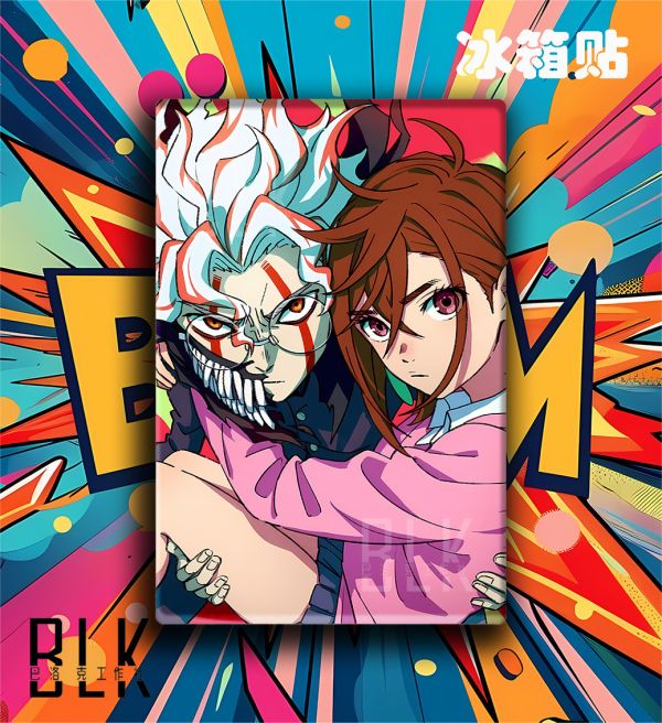 【海外代購】巴洛克 《膽大黨》高倉健當噠當DAN DA DAN綾瀨桃Takakura Ken動漫二次元裝飾畫 