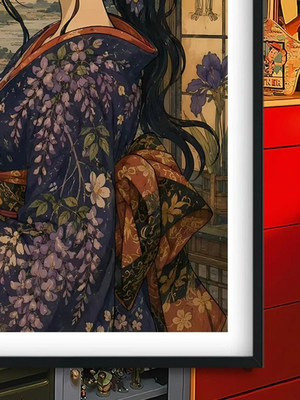 【海外代購】巴洛克 《和服羅賓》海賊王裝飾畫冰箱貼 