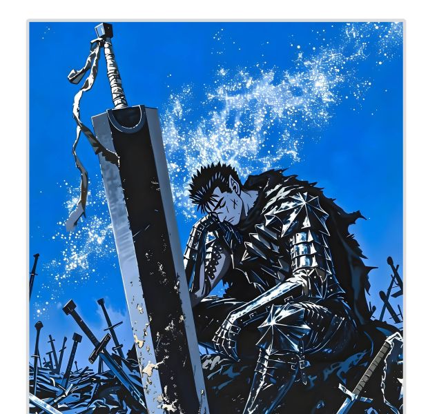 【海外代購】H2 《孤獨格斯》劍風傳奇烙印勇士烙印戰士Berserk動畫裝飾畫 