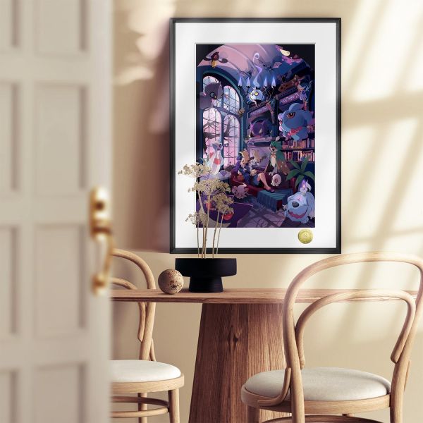 【海外代購】皇呱 《恐怖小屋》寶可夢恐怖小屋耿鬼怨影娃娃雪妖女謎擬Ｑ同人周邊裝飾畫 午睡毯  地毯 