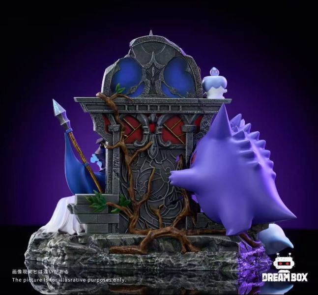 【預留請洽客服】DreamBox 夢幻盒 精靈系列 第一彈-幽靈系場景 蒼炎刃鬼殘破王座 