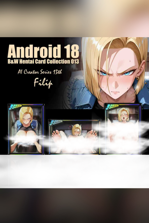 【海外代購】黑白畫映 B&W AI Creator 系列桌面裝飾卡磚 第十三彈 人造人18號 Android18 