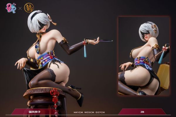 〖海外現貨〗龍工作室 國風雙子 2B A2 屏風至尊版 