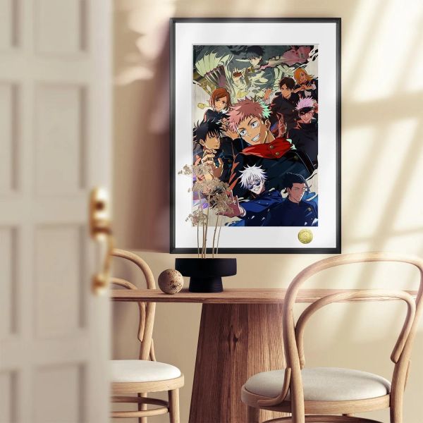 【海外代購】皇呱 《超強咒術師》咒術回戰裝飾畫 午睡毯 地毯 