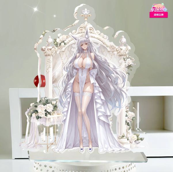【海外代購】阿喵畫社 立牌第七彈婚紗大鳳 婚紗怨仇 婚紗信濃 25cm大型多層異形壓克力立牌 
