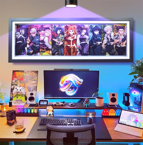 【海外代購】 KALA HOME 九柱煉獄杏壽郎富岡義勇蝴蝶忍 立體畫01 