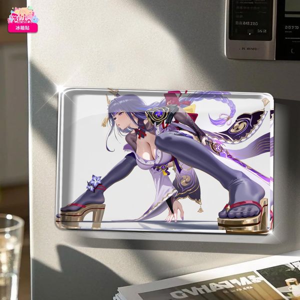 【海外代購】阿喵畫社 動畫冰箱貼第八十三彈戰鬥形態禦姐華姿系列 高透亞克力磁吸冰箱貼 