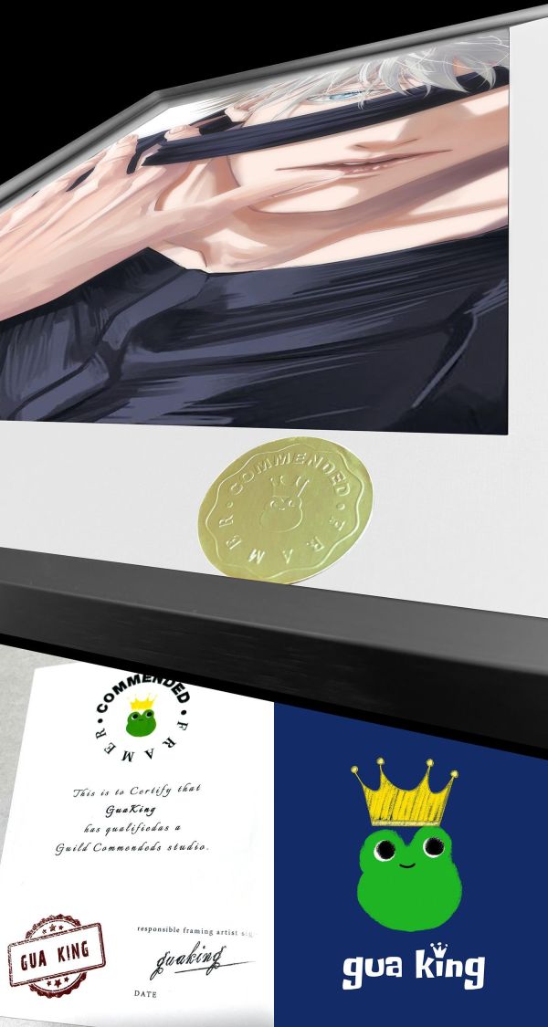 【海外代購】皇呱 《五悟六眼初綻》 咒術回戰五悟六眼初綻同人周邊裝飾畫 午睡毯  地毯 