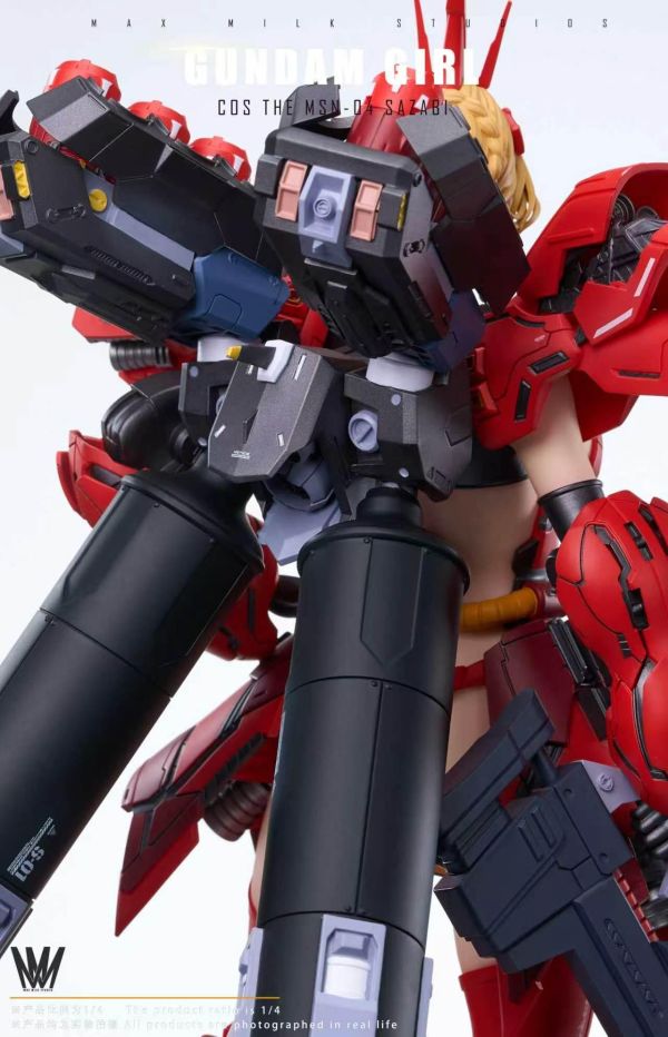 【預定】Max Milk MMS 機娘系列第五彈-沙娘-JN5.0 Cos TheSAZABI機娘 GUNDAM GIRL 