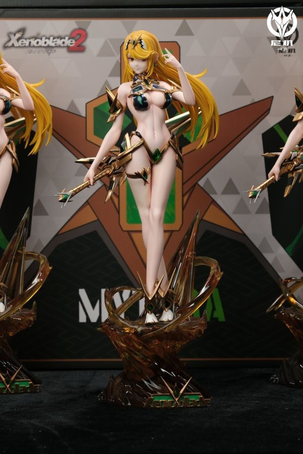 【海外代購】Niji 尼機 女角色輕雕像系列第一款 異度之刃 “光” Mythra 