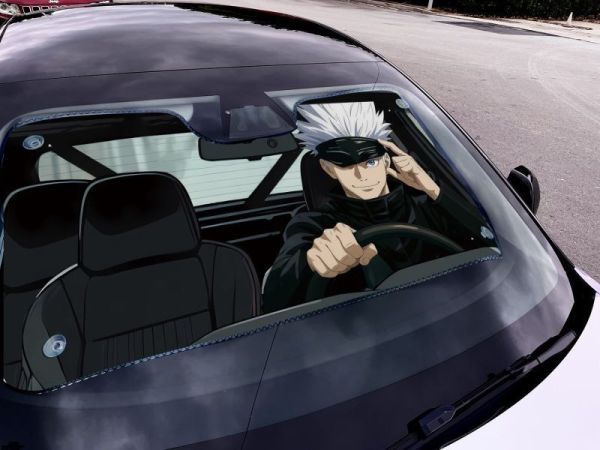 【海外代購】千鳥社 《汽車前擋遮陽-五條悟》咒術回戰五條老師 