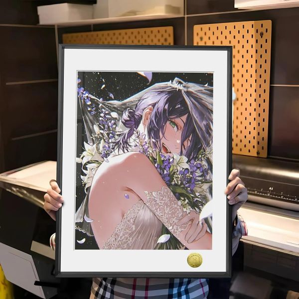 【海外代購】皇呱 《婚紗新娘蕾塞》電鋸人炸彈惡魔裝飾畫 午睡毯 地毯 