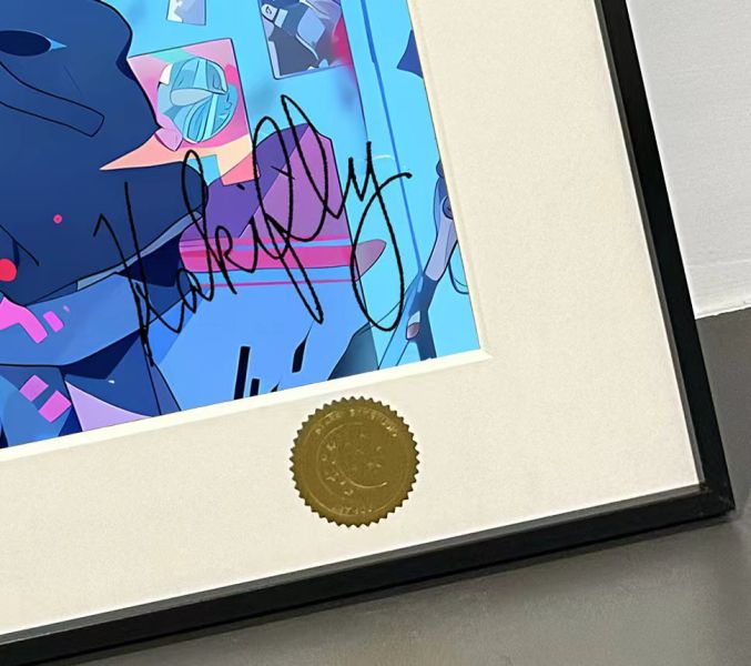 【海外代購】星空《輕音少女平澤唯》K-ON！京阿尼輕音部裝飾畫 