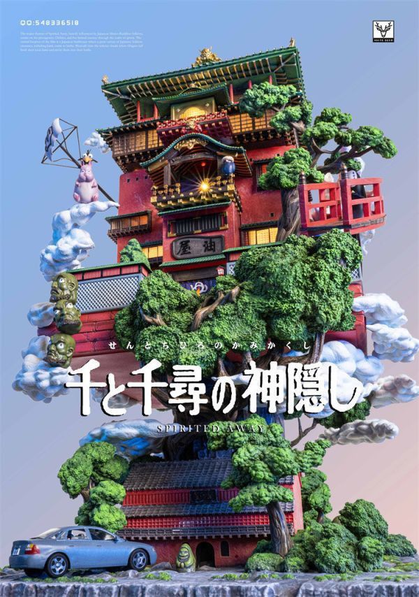 【已截單/代購洽客服】白鹿 宮崎駿系列 第二彈 收藏級雕像 千與千尋 
