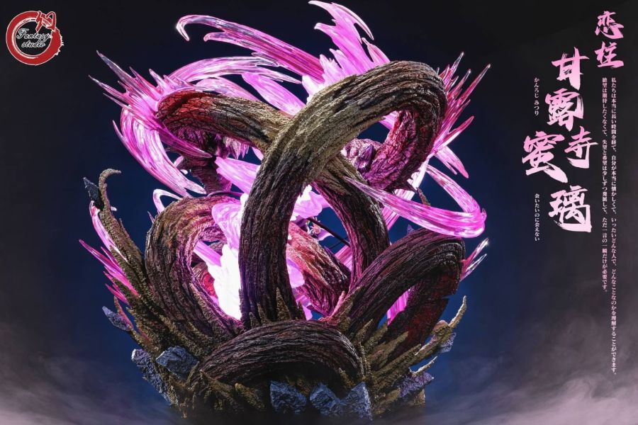 【現貨推薦】Fantasy幻想屋 戀柱 甘露寺蜜璃 & 上弦之四 怯之鬼 鬼滅之刃九柱共鳴雕像第四彈 