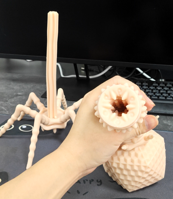 【預定】靈魔 噬菌體模型 