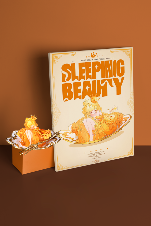 【預定】WeArtDoing WAD 沉睡魔咒-蛋撻公主-原味經典 & 濃香可可 Sleeping Beauty-Pastel de Nata Fairies-Classic & Chocolate 