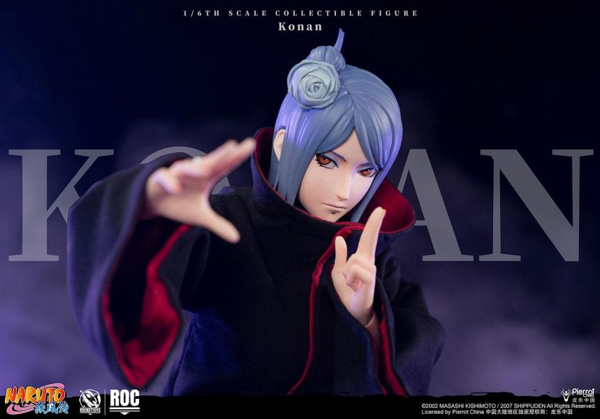 【預定】Rocket Toys 《火影忍者 疾風傳》Konan小南 火影可動兵人偶 ROC-023 