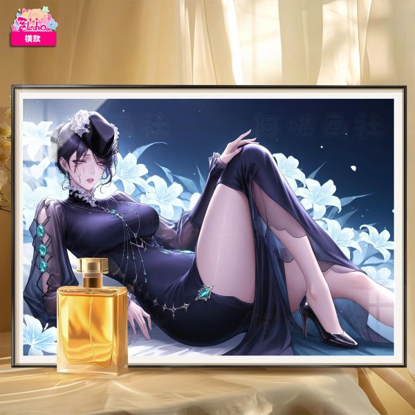 【海外代購】阿喵畫社 無期迷途 耶萊娜 新品8k主題超清裝飾畫 