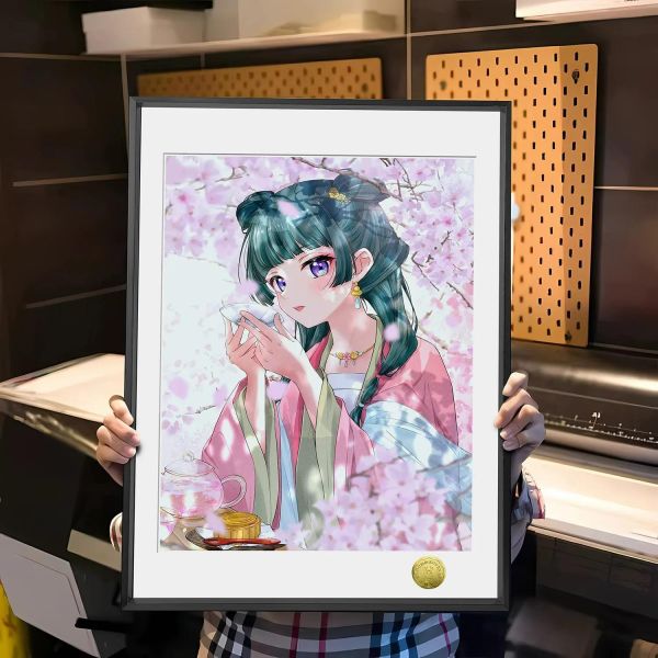 【海外代購】皇呱 《藥屋少女貓貓》藥屋少女的呢喃裝飾畫 午睡毯  地毯 