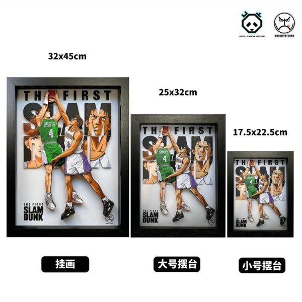 【海外代購】凹凸Panda 灌籃高手 CP系列擺台 牧紳一 藤真 畫 