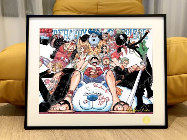 【海外代購】星空 《草帽團全員》索隆魯夫喬巴one piece裝飾畫 