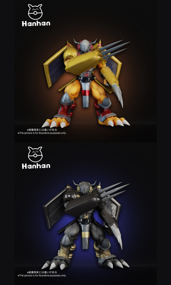 【預定】hanhan 數碼寶貝第一部125共鳴 戰鬥暴龍獸 