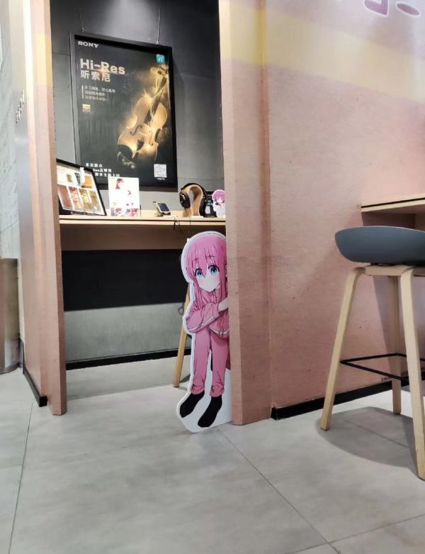 【海外代購】千鳥社 後藤一里 孤獨搖滾 波奇醬 小孤獨大立牌 