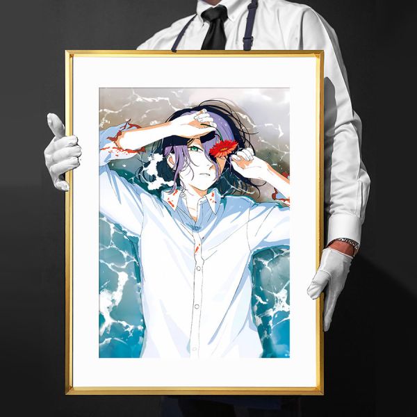 【海外代購】千鳥社 《蕾塞單人》鏈鋸人電鋸人蕾塞Reze波姆Bomb炸彈惡魔二次元午睡毯地毯裝飾畫 