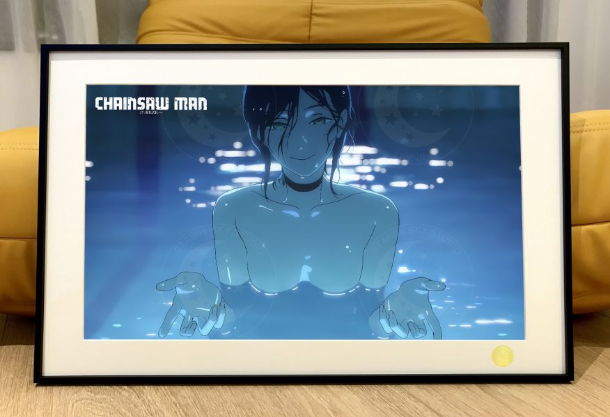 【海外代購】星空 《水之蕾塞》電鋸人reze鏈鋸人蕾塞篇Chainsaw Man電次瑪奇瑪帕瓦動畫裝飾畫 