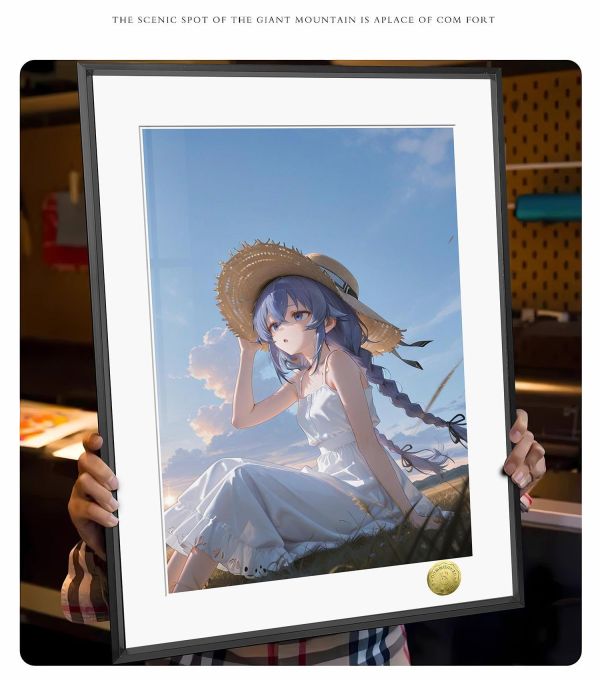 【海外代購】皇呱 《晴野少女洛琪希》 無職轉生晴野少女洛琪希同人周邊裝飾畫 午睡毯 地毯 