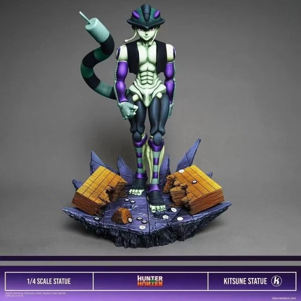 【海外代購】妖狐社Kitsune Statue 蟻王 梅路艾姆《全職獵人》 