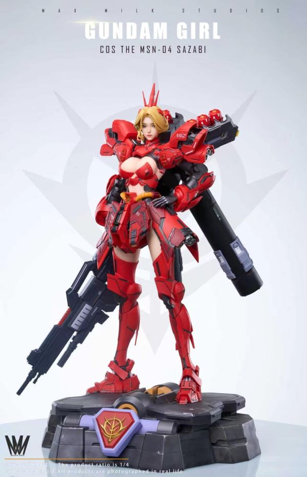 【預定】Max Milk MMS 機娘系列第五彈-沙娘-JN5.0 Cos TheSAZABI機娘 GUNDAM GIRL 