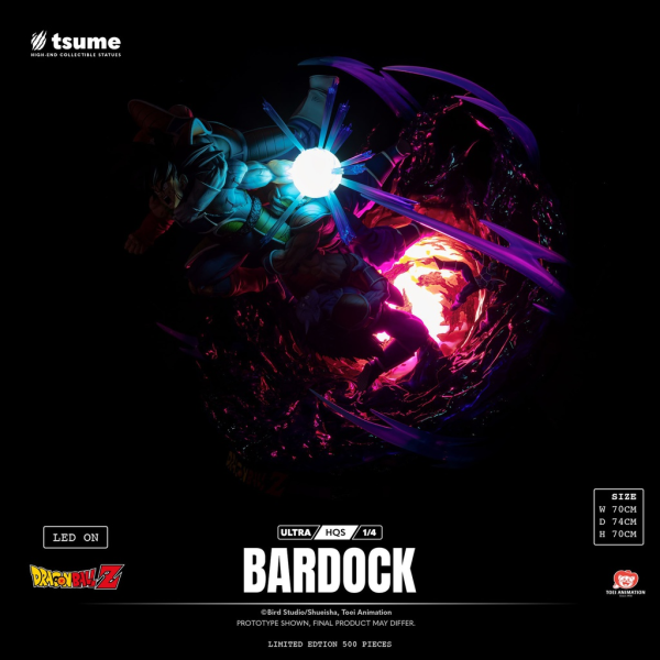 【預定】TSUME Ultra HQS BARDOCK 七龍珠 巴達克 