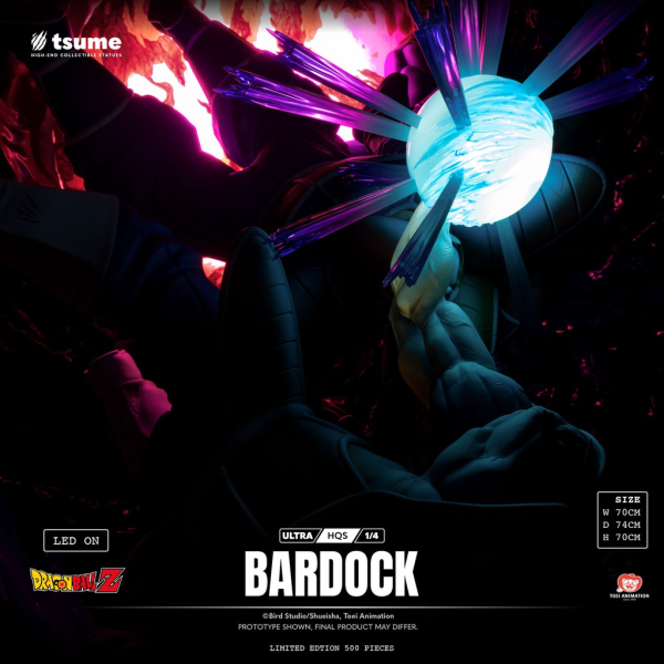 【預定】TSUME Ultra HQS BARDOCK 七龍珠 巴達克 