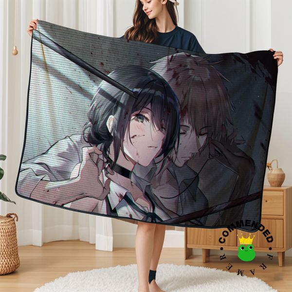 【海外代購】皇呱 《跟我一起逃跑吧》 電鋸人蕾塞電次跟我一起逃跑吧週邊裝飾畫 