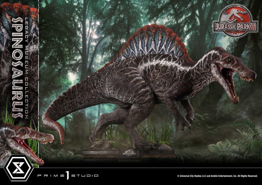 【預定】Prime 1 P1S 1/6 侏羅紀公園3－棘龍（Spinosaurus）場景雕像 LMCJWF-09 