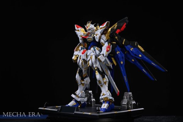 【海外代購】MECHA ERA 2025年度典藏巨獻 藍色戰爭機甲雙形態（1/48比例）超限定版燈光立體場景雕像 