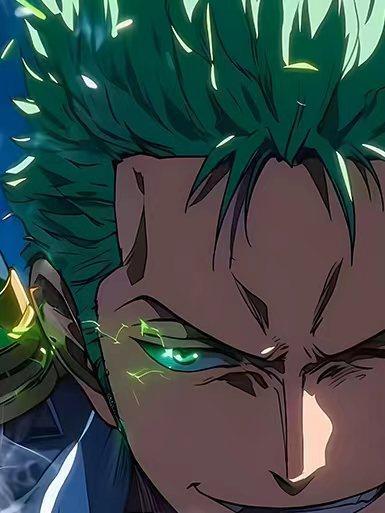 【海外代購】巴洛克《雪茄索隆》大劍豪Zoro劍豪海賊王 onepiece路飛佐羅動漫裝飾冰箱貼 