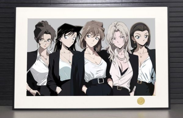 【海外代購】H2 《西裝女團》名偵探柯南裝飾畫 