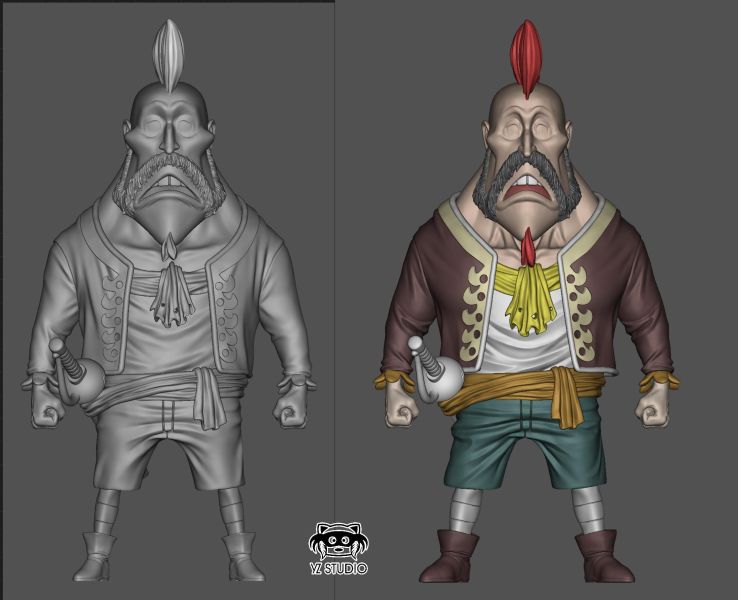 【預定】YZ 海賊私車系列 達旦一家 