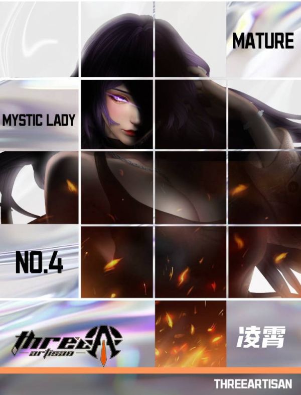 【預留請洽客服】ThreeArtisan Mystic Lady Mature系列 魅魔.拉彌亞（Lamia） 白澤 朱闕 凌霄 