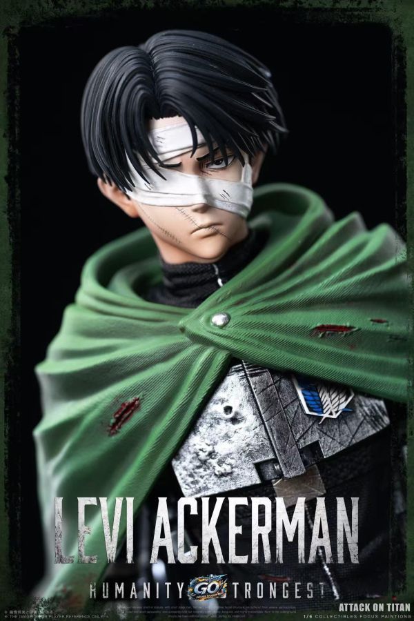 【預定】GO FIGURE 戰鬥兵長－里維・阿卡曼（Levi Ackerman） 進擊的巨人 