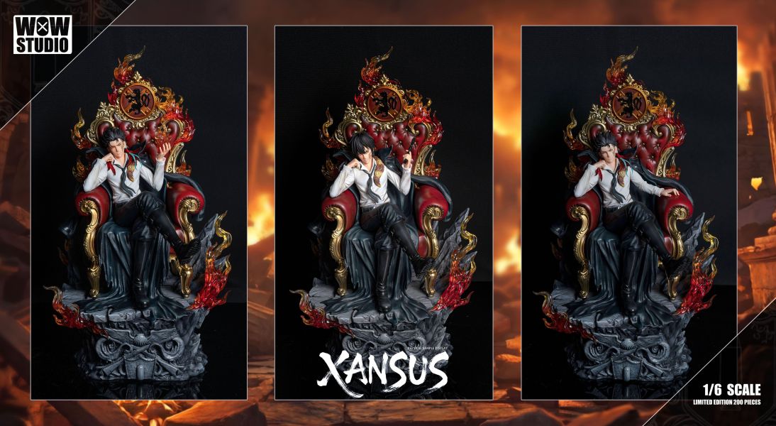【預定】WOW 1/6 XANXUS王座 家庭教師HITMAN REBORN 