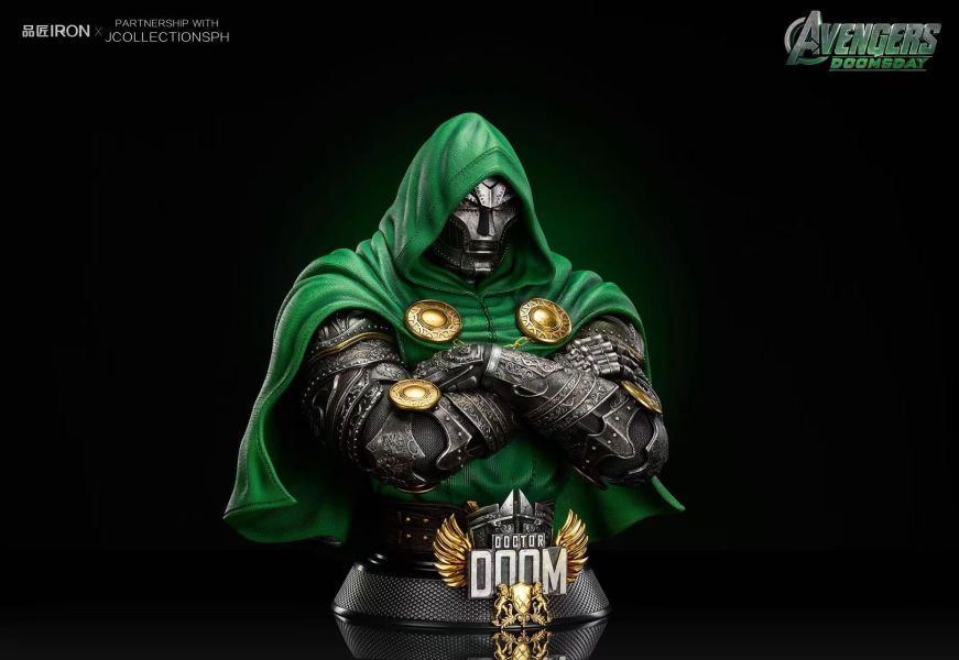 【預定】品匠 IRON MQ067 毀滅博士（Doctor Doom）胸像 