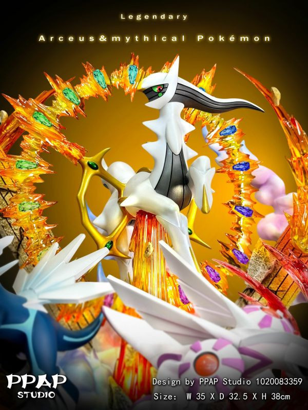 【海外代購】PPAP寶可夢神獸第四彈 珍珠鑽石四神獸 