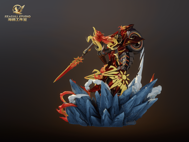 【預定】海鷗 SEAGULL 原神場景雕像第一彈 — 火神瑪薇卡 