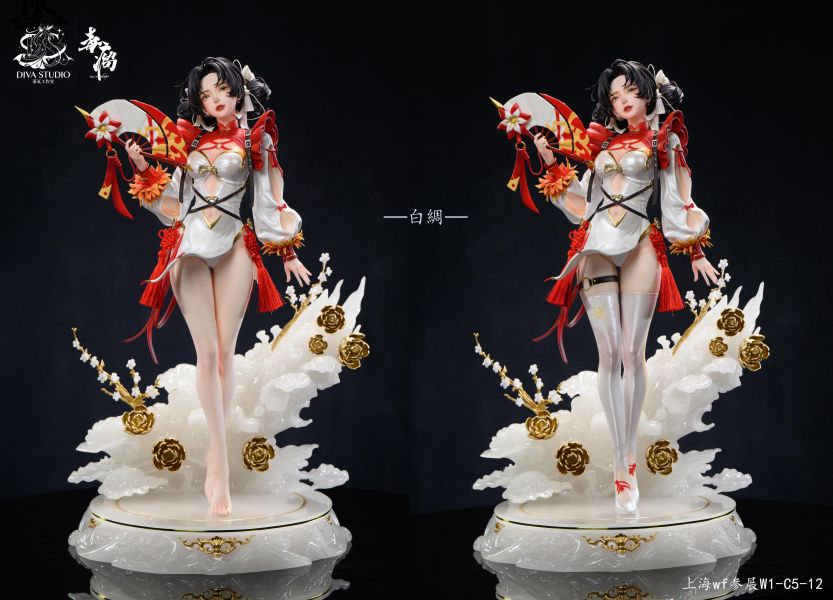 【預定】蒂瓦 DIVA 原畫師毒瘤授權 白綢 
