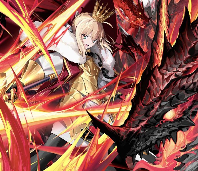 【海外代購】H2 《領主洛格雷斯》FGO阿爾托莉雅亞瑟王Fate動畫二次元裝飾畫 